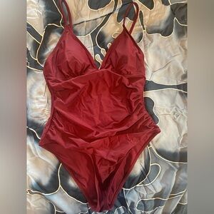 One piece bathing suit